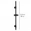 Duschstange Mod. Basic Schwarz, 66 cm - 5