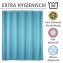 Anti-Schimmel Duschvorhang Uni Light Blue, Textil (Polyester), 180 x 200 cm, waschbar - 5
