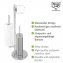 Stand WC-Garnitur Universalo Neo, integrierter Toilettenpapierhalter - 5