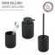 Keramik WC-Garnitur Mod. Belluno Schwarz, mit Soft-Touch Oberfläche - 5