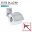 Vacuum-Loc® Edelstahl Toilettenpapierhalter Cover Mod. Quadro, Befestigen ohne bohren - 5