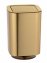 Schwingdeckeleimer Mod. Auron Gold, Kosmetikeimer mit Schwingdeckel, 5,5 l - 5