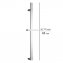 Duschstange Design Chrom, 68 cm - 5