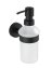 Seifenspender Mod. Bosio Edelstahl Black matt, Fassungsvermögen ca. 200 ml - 5