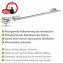Turbo-Loc® Badetuchstange Mod. Orea Uno Matt, 60 cm, Befestigen ohne bohren - 5