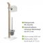 Stand WC-Garnitur Mod. Samona Nature, aus Holz - 5