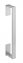 Turbo-Loc® Badetuchstange Uno Mod. Genova Matt 40 cm, Befestigen ohne bohren mit Klebepad-System - 5
