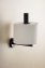 Toilettenpapier-Ersatzrollenhalter Mod. Bosio Black, rostfrei - 5