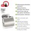 Turbo-Loc® Toilettenpapierhalter Mod. Orea Matt, mit Deckel - 5
