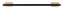 Turbo-Loc® Badetuchstange Uno Mod. Orea Bamboo, 60 cm, Befestigen ohne bohren - 5
