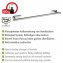 Turbo-Loc® Badetuchstange Mod. Orea Uno Shine, 60 cm, Befestigen ohne bohren - 5