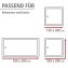 Anti-Schimmel Duschvorhang Mr. Deer Flex, Textil (Polyester), 180 x 200 cm, waschbar - 5