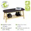Schuhbank mit Sitzpolster Mod. Ecori, FSC®-zertifizierter Bambus, recyceltes Polyester - 5