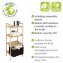 Regal mit 3 Etagen Mod. Ecori, FSC®-zertifizierter Bambus, recyceltes Polyester - 5