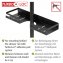 Turbo-Loc® Duschstangencaddy Mod. Altarella S, Schwarz, aus Edelstahl - 5