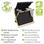 Wäschesammler Trio Mod. Ecori, FSC®-zertifizierter Bambus, recyceltes Polyester - 5