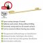 Turbo-Loc® Badetuchstange Uno Mod. Orea Gold, 60 cm, Befestigen ohne bohren - 5