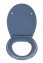 Premium WC-Sitz Mod. Samos Slate Blue, aus antibakteriellem Duroplast - 5