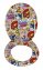 Premium WC-Sitz Mod. Pop-Art, aus antibakteriellem Duroplast - 5