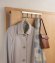 Türgarderobe Mod. Asola mit 5 Haken Edelstahl, rostfrei - 5