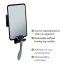 Vacuum-Loc® Antibeschlagspiegel Mod. Quadro Schwarz, Befestigen ohne Bohren - 5