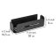 Turbo-Loc® Wandablage Mod. Bivio Black matt, aus Aluminium - 5