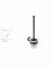 WC-Garnitur Mod. Bosio inkl. Kleber, Schwarz matt, Befestigen ohne bohren - Power-Loc® - 5