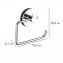 Vacuum-Loc® Toilettenpapierhalter Mod. Milazzo & Haken, 3-tlg., Befestigung ohne bohren - 5