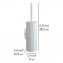 Turbo-Loc® WC-Garnitur Mod. Orea White matt, aus rostfreiem Edelstahl - 5