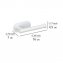Turbo-Loc® Toilettenpapierhalter Mod. Orea White matt, aus rostfreiem Edelstahl - 5