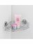 Vacuum-Loc® Eckablage Mod. Bari + Haken, 3-tlg., Befestigung ohne bohren - 5