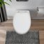 WC-Sitz Mod. Ostuni, belastbar mit 300 kg, recyclebarer Thermoplast mit Absenkautomatik - 5