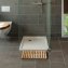 Baderost Mod. Indoor & Outdoor Bambus, 40 x 60 cm, mit rutschhemmender Unterseite - 5