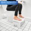 Faltbarer Toiletten-Fußhocker, belastbar bis 100 kg - 5