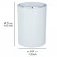 Schwingdeckeleimer Mod. Inca White, hochwertiger Kunststoff, 5 Liter - 5