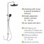 Duschsystem Mod. Softwater Chrom, einfacher Anschluss an bestehende Armatur oder Wandanschlussbogen - 5