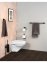 WC-Garnitur Mod. Bosio geschlossen Edelstahl Black matt, rostfrei - 5