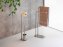 Handtuchständer Mod. Levante, satiniert, Edelstahl, 30x79x17 cm, platzsparend und modern designt - 5