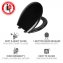 WC-Sitz Mod. Rieti, schwarz, Duroplast, 37x44,5 cm, easy close Absenkautomatik - 5