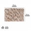 Badteppich Mod. Lerici, weiss-beige, Polyester/Baumwolle, 60x90 cm, rutschhemmend beschichtet, schnelltrocknend - 5