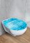 Toilettensitz Mod. Droplets Hochglanz, WC-Sitz mit Absenkautomatik, Schnellbefestigung - 5