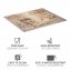 Abdeckmatte Mod. Bistro, mehrfarbig, PVC, 60x52 cm, hitzebeständig und rutschfest - 5