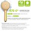 Duschkopf Watersaving Gold matt, Universal-Handbrause, Ø 11 cm, 3 Strahlarten - 5