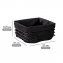 Brotkorb Premium Mod. Square, mit herausnehmbarer, waschbarer Baumwolleinlage - 5