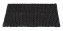 Badteppich Mod. Ecoli, schwarz-anthrazit, Polyester/Baumwolle, 50x80 cm, rutschfest beschichtet, schnelltrocknend - 5