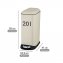 Treteimer Mod. Design 20 L, Easy-Close, Creme, mit herausnehmbarem Einsatz - 5