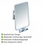 Vacuum-Loc® Antibeschlagspiegel Mod. Quadro, Befestigen ohne bohren - 5
