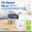 Raumentfeuchter Mod. Cube Beige 500 g, 2er Set, beugt Schimmel und Gerüchen vor - 5