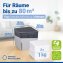 Raumentfeuchter Mod. Cube Grau 1000 g mit Nachfüller, beugt Schimmel und Gerüchen vor - 5