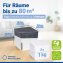 Raumentfeuchter Mod. Cube Weiß 1000 g mit Nachfüller, beugt Schimmel und Gerüchen vor - 5